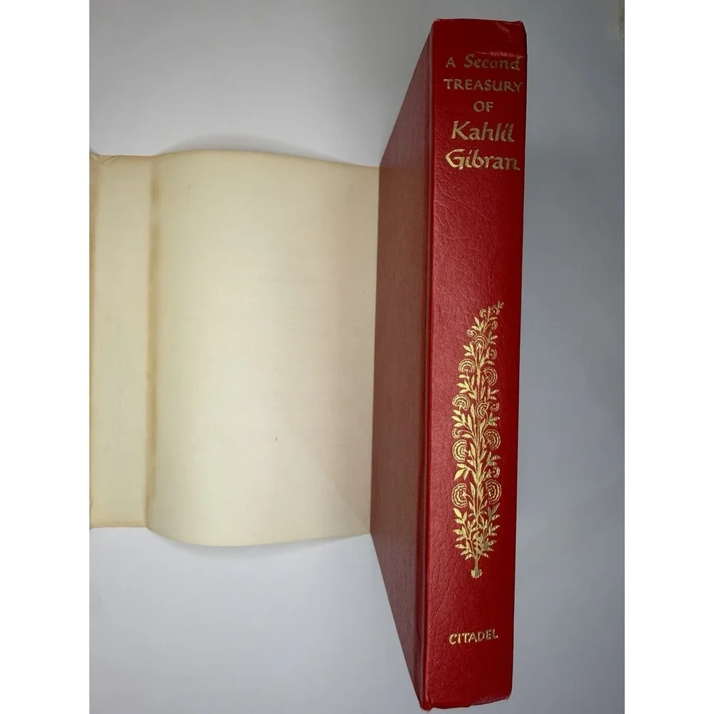 A Second Treasury of Kahlil Gibran Hardcover Citadel Press Philosophy Vintage